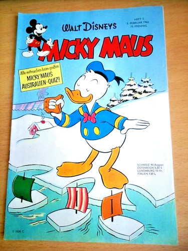 Micky maus heft 1962 comic - maus, 1962/5