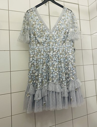 Needle thread midi kleid - &,