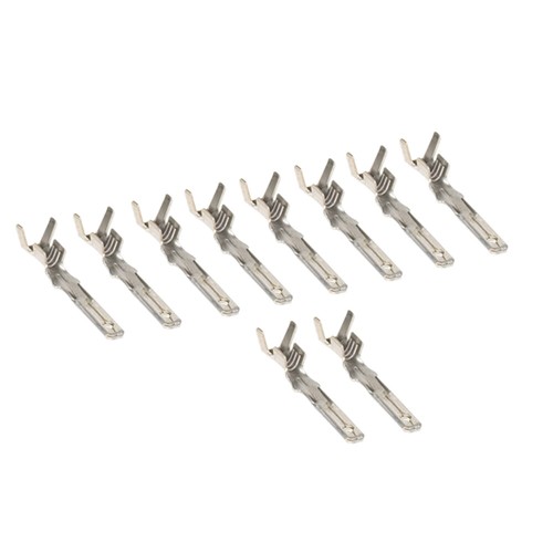10x flachstecker crimp - 10x,