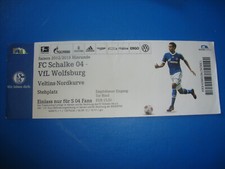 12/13 Ticket FC Schalke 04 VFL