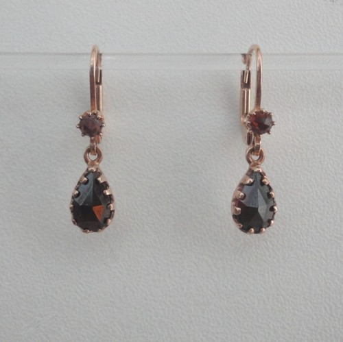 Granatschmuck granat birn - granatschmuck,