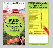  FAHR Mähdrescher Programm