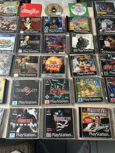 Ps1 spiele sammlung konvolut - spiele,