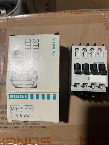 Siemens hilfsschütz 3th30 - siemens,