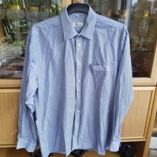 schickes Camargue Herren Hemd, langarm, gestreift, Gr. 42, 100% Baumwolle