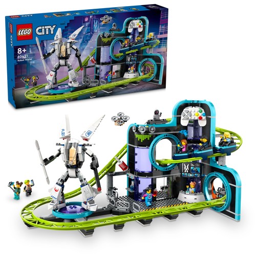Lego city achterbahn mit - city:,