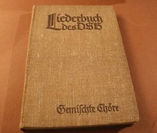 altes Buch - Liederbuch des