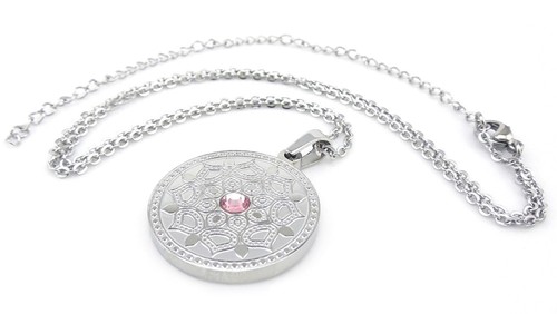 Lotusblüte kette swarovski - kette,