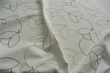Dekostoff/ Vorhang, weiß mit