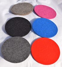 Filzuntersetzer 15 cm, dick