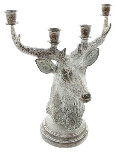 Kerzenhalter hirsch stabkerze - kerzenhalter,