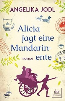 Alicia jagt eine - , mandarinente