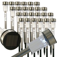LED Solar Leuchten 24er Set