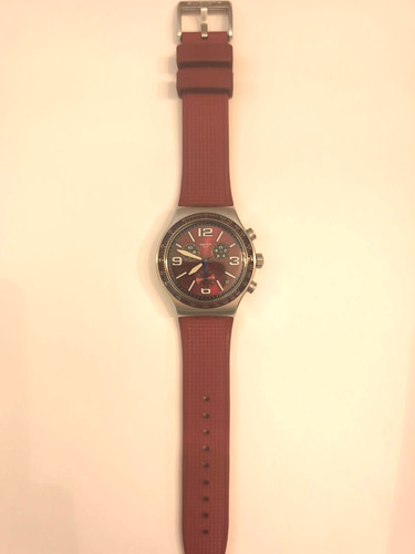 Swatch irony wine grid yvs464 - irony,