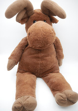 IKEA Elch XXL Ensta Plüschtier 70 cm braun Kuscheltier Stofftier Weihnachten