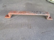 alter Türgriff Riegelfalle  Stahl massiv    Scheune Deko Schrott HR 13