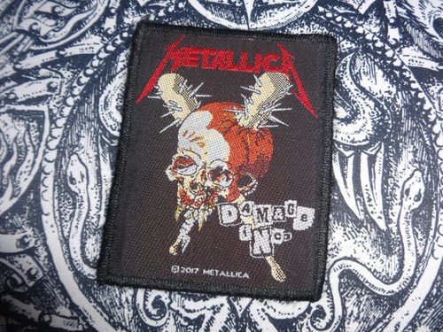 Metallica woven patch thrash - patch,