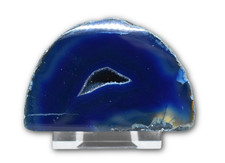 Blaue ACHAT GEODE Achat Druse