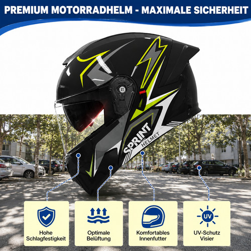 61cm integralhelm mit - integralhelm,