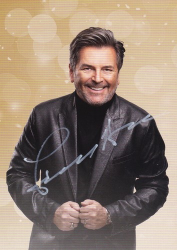 Autogramm thomas anders - autogramm,