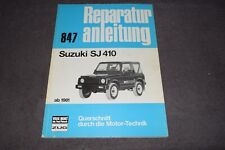 Reparaturanleitung Reparaturhandbuch Suzuki SJ 410 ab 1981 erstklassig