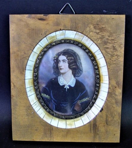 Alte lupenmalerei portrait - alte,