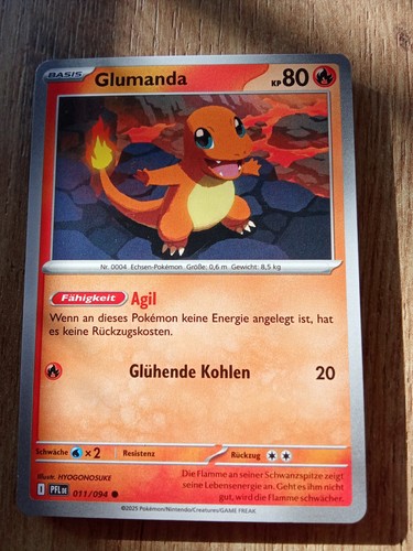 Pokemon karte glumanda deutsch - pokemon,
