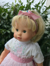Götz Puppe Maxy Muffin 42 cm blond Götz Kleidung in rosa mit viel Zubehör, Doll