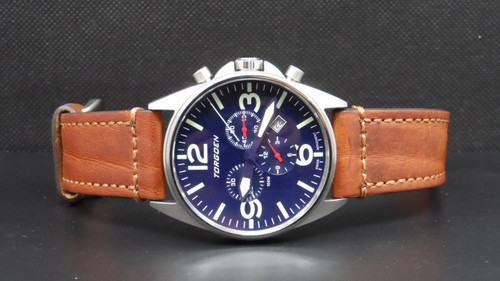 Torgoen t16bl44sv chronograph - torgoen,