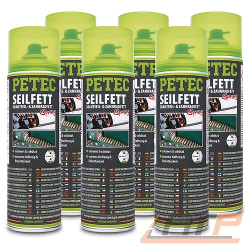 Petec 500ml seilfett - 6x,