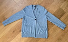 Repeat hellblaue Strickjacke