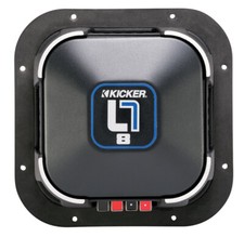 Kicker L7-84 20 cm (8") Square-Subwoofer 2 x 4 Ohm 500 WRMS UVP: 299.-€