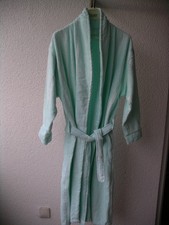 Damen-Bademantel Hell Türkisfarben CANDA – Größe M