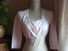 Dirndlbluse Tracht weiß Bluse