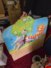 Kinder Sitzbank Sitztruhe Leseecke mit Stauraum im gebrauchten Zustand