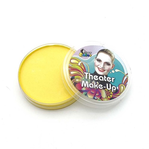 Gelbes karneval make - gelbes, make-up