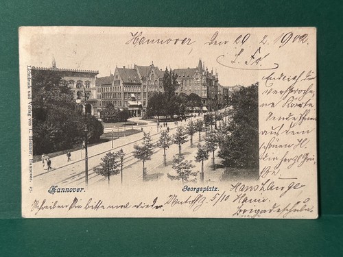 Hannover georgsplatz - ak,, hannover,