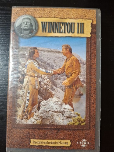 Winnetou iii vhs video - vhs-,