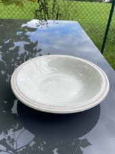 Grindley Staffordshire Suppenteller Gesprenkelt Mit Rosa Rand