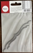 Stanzschablone Borten