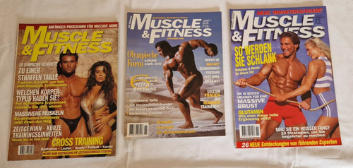 Muscle fitness 3 hefte - muscle, &