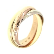 Cartier Trinity 3-reihiger Ring Größe 59 / US9,5 drei Farben Herrenschmuck S#139651