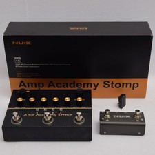 NUX Amp Academy Stomp Gitarre Multi-Effekt Prozessor Pedal (U)