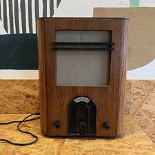 Vintage Retro Radio HENSI 10 VE Volksempfänger Old Hensi DDR Holz