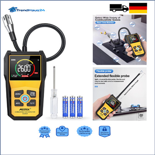 Gasmelder erdgas cgd02a - gasmelder,
