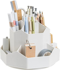 360 Grad drehbarer Stifthalter Schreibtisch-Organizer multifunktionaler Stifthal