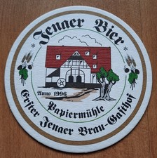 Rarität bierdeckel rund jena - rarität,