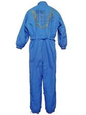 SKIOVERALL  M/L "ETIREL" BLAU ORIGINAL VINTAGE! RÜCKENPRINT COOL 