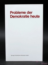 Probleme der Demokratie heute, gebraucht