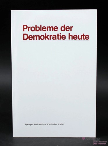 Probleme der demokratie - probleme,